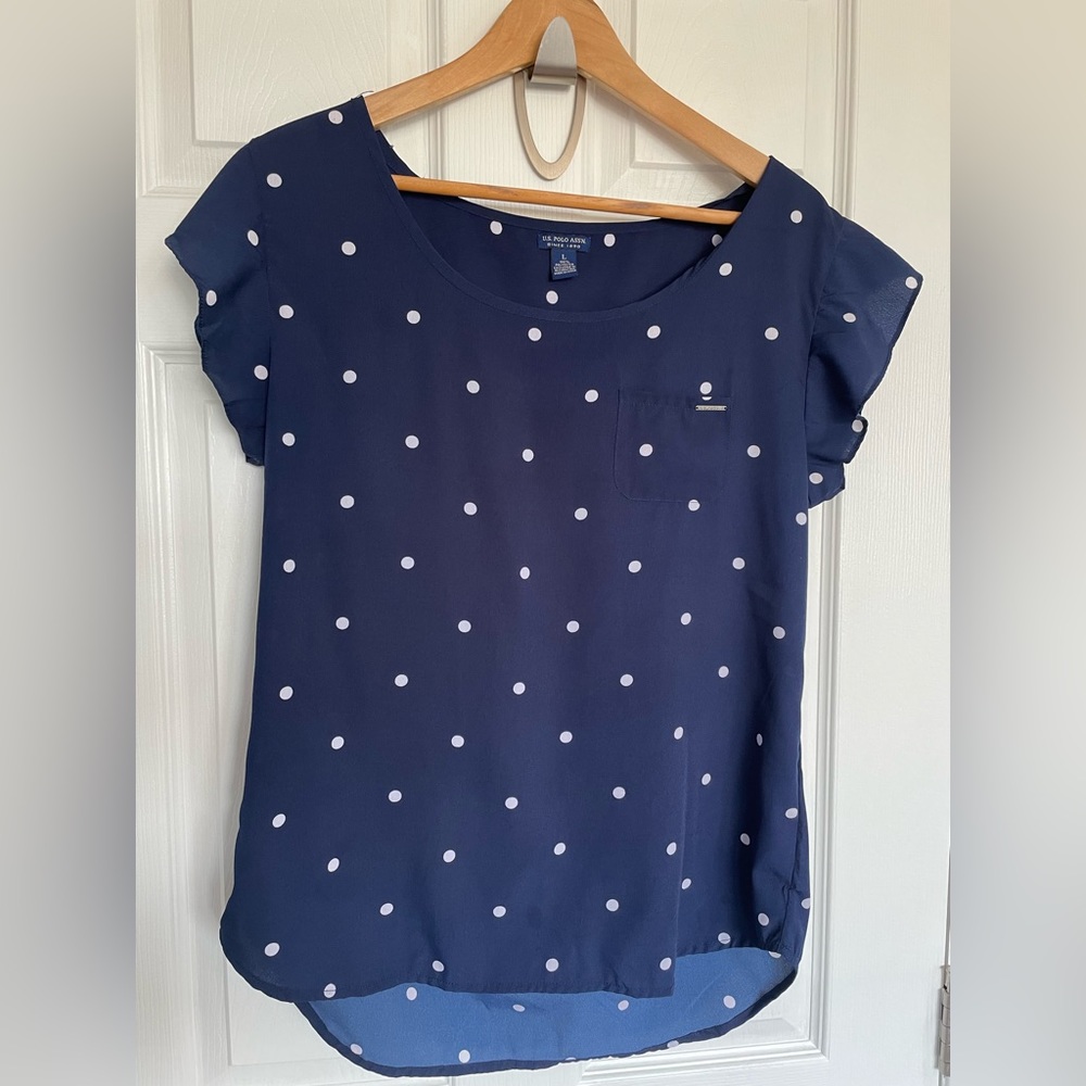 US Polo Assn sleeveless blouse